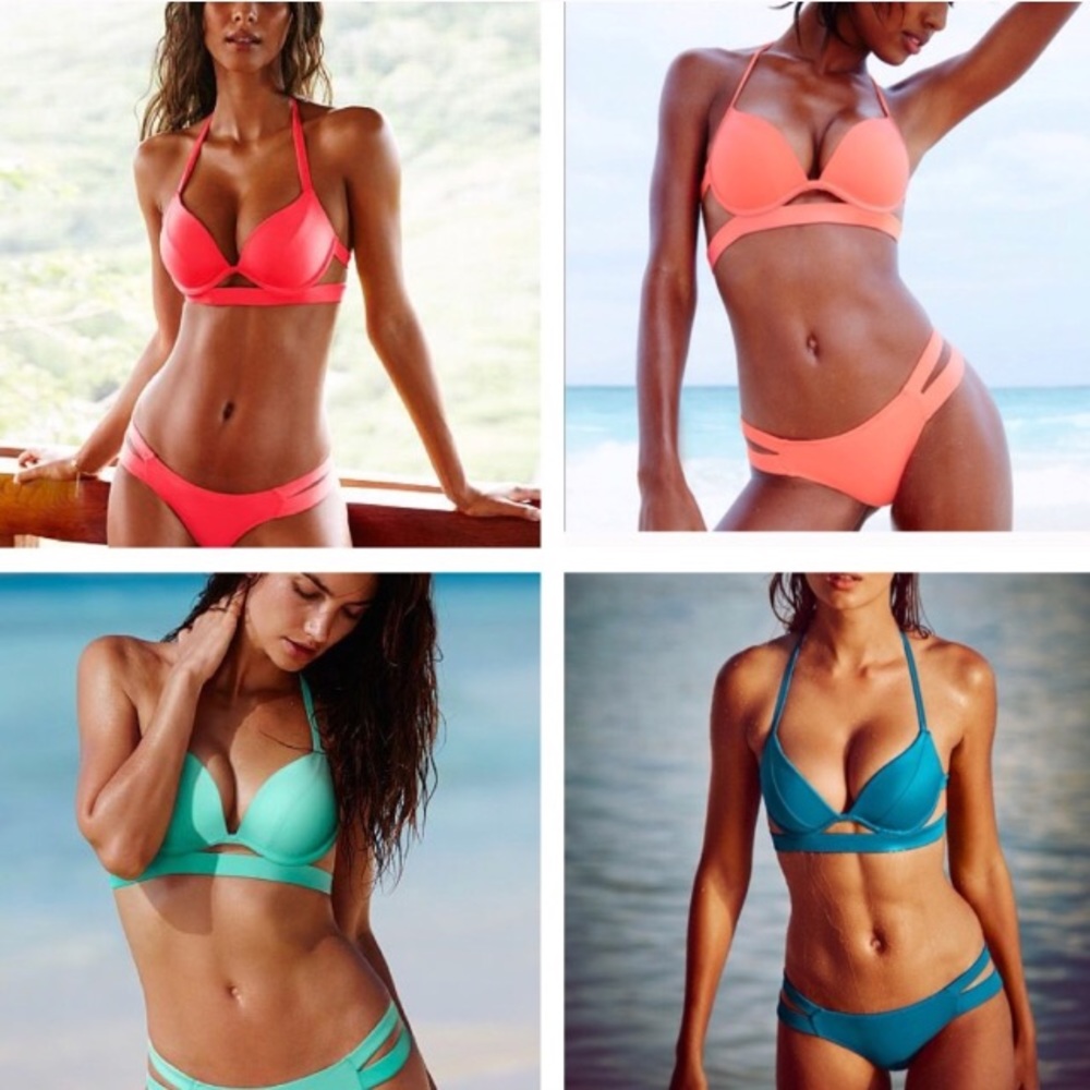 Victoria’s Secret banded halter hottie swimsuit